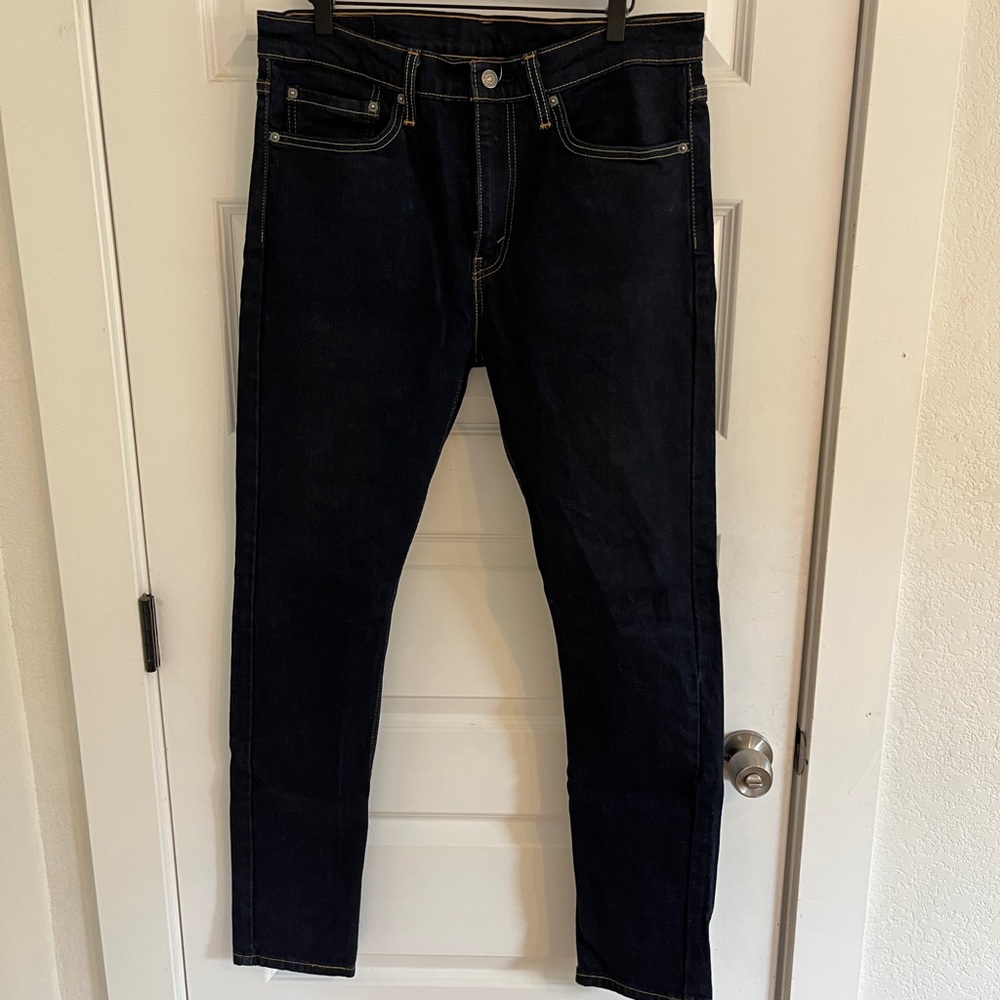 Levi’s 510 skinny jeans dark wash men’s 34x34